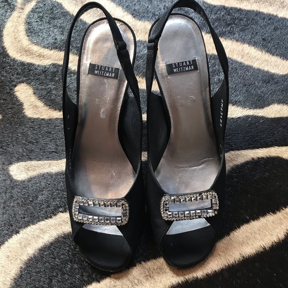 Stuart Weizmann dress kitten heel 7